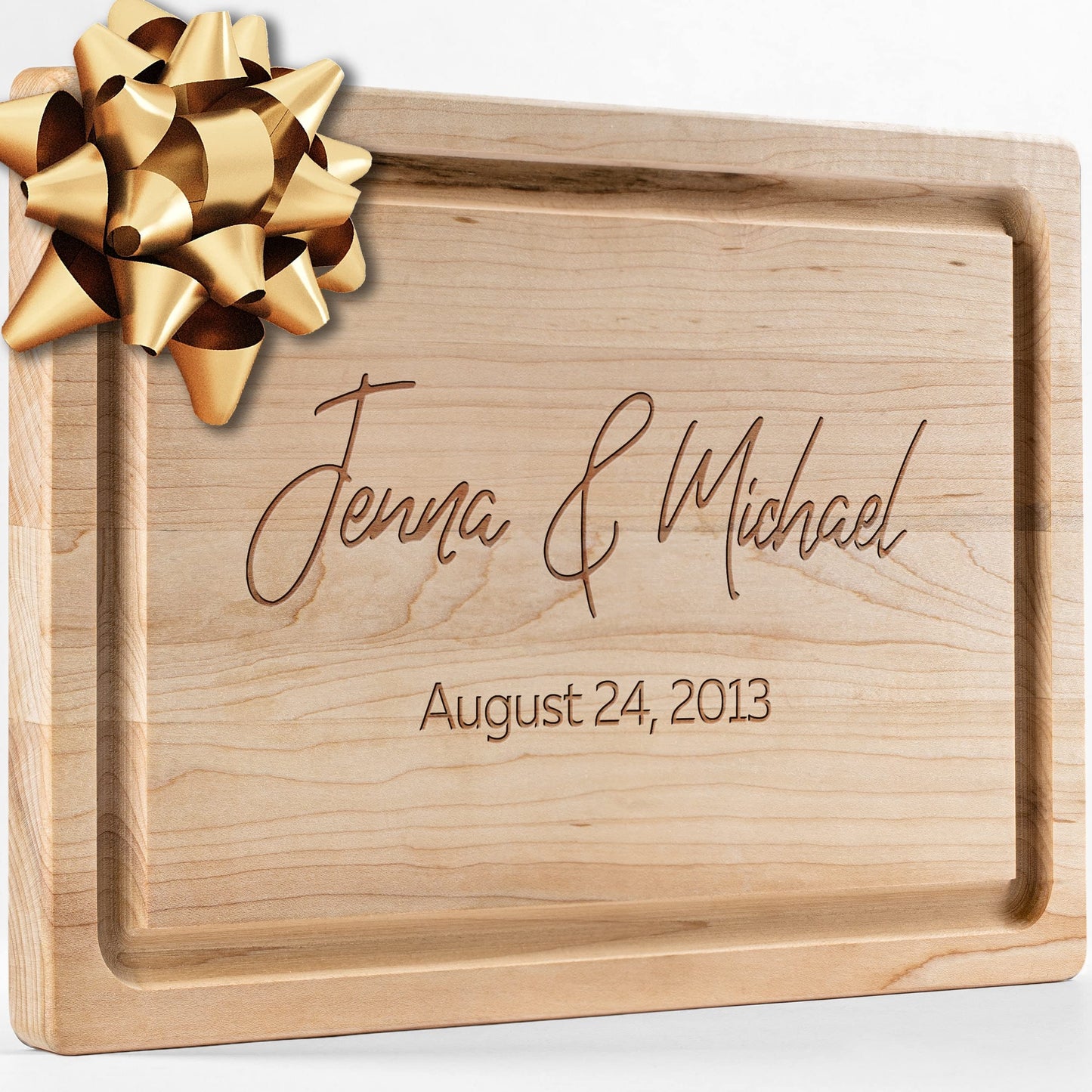 Personalized Walnut Cutting Board with Coasters, Mineral Oil and Gift Wrap Available - Customize Your Own Chopping Board Made in USA (Design 22, 3. Walnut 17"x11")