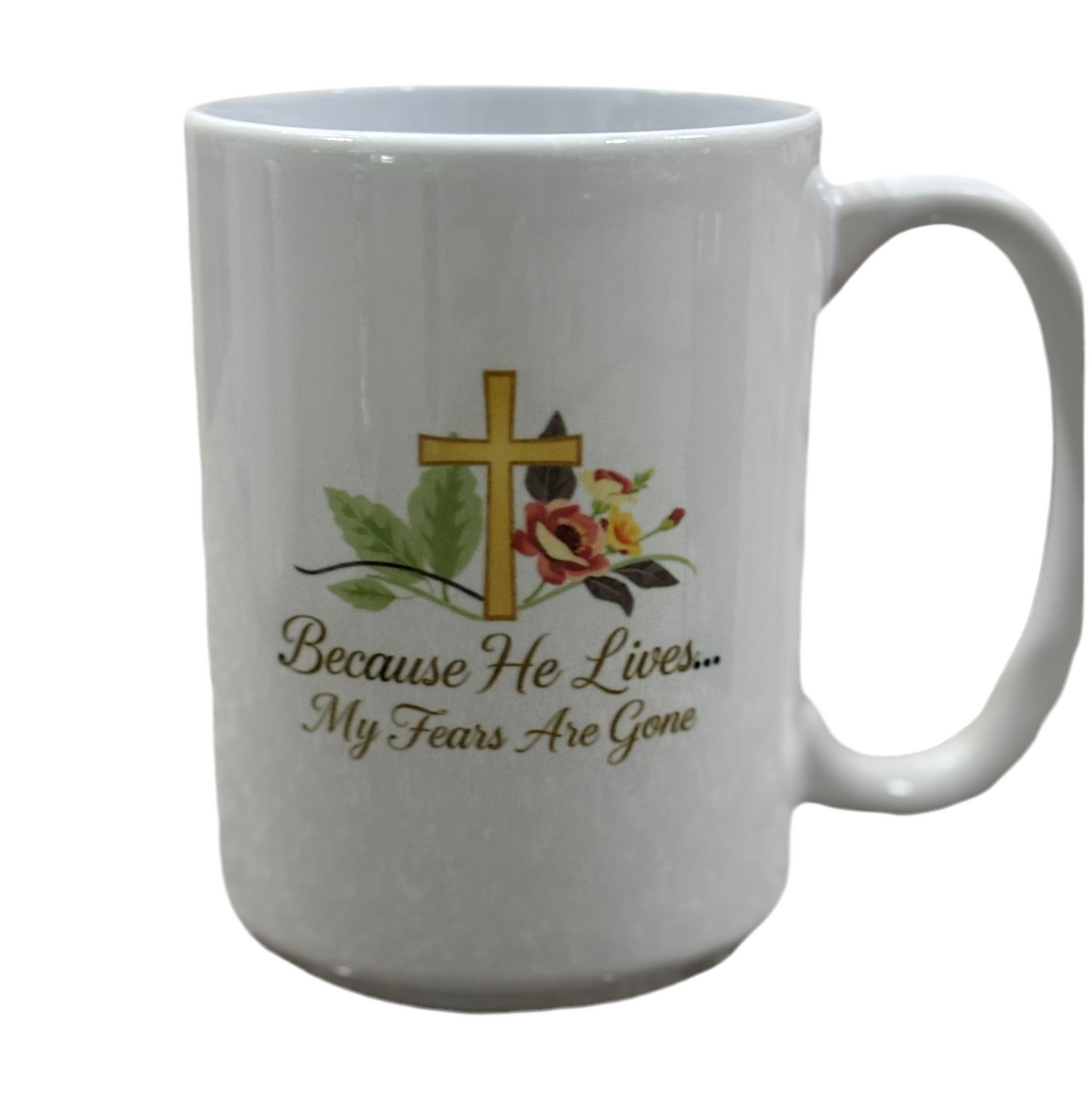 Tasse à café Signature Faith &amp; Grace de Chateau Marchetti® de 15 oz | Un hommage à l'héritage, à la force et à la grâce | Comprend un cadeau bonus exclusif gratuit