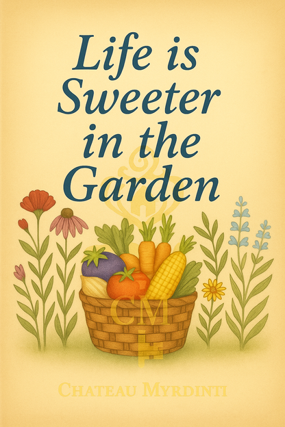 Digital Design – Life is Sweeter with a Garden | She Reigns by Shay | Wall Art, Mugs, T-Shirts & More | Powered by Chateau Marchetti®