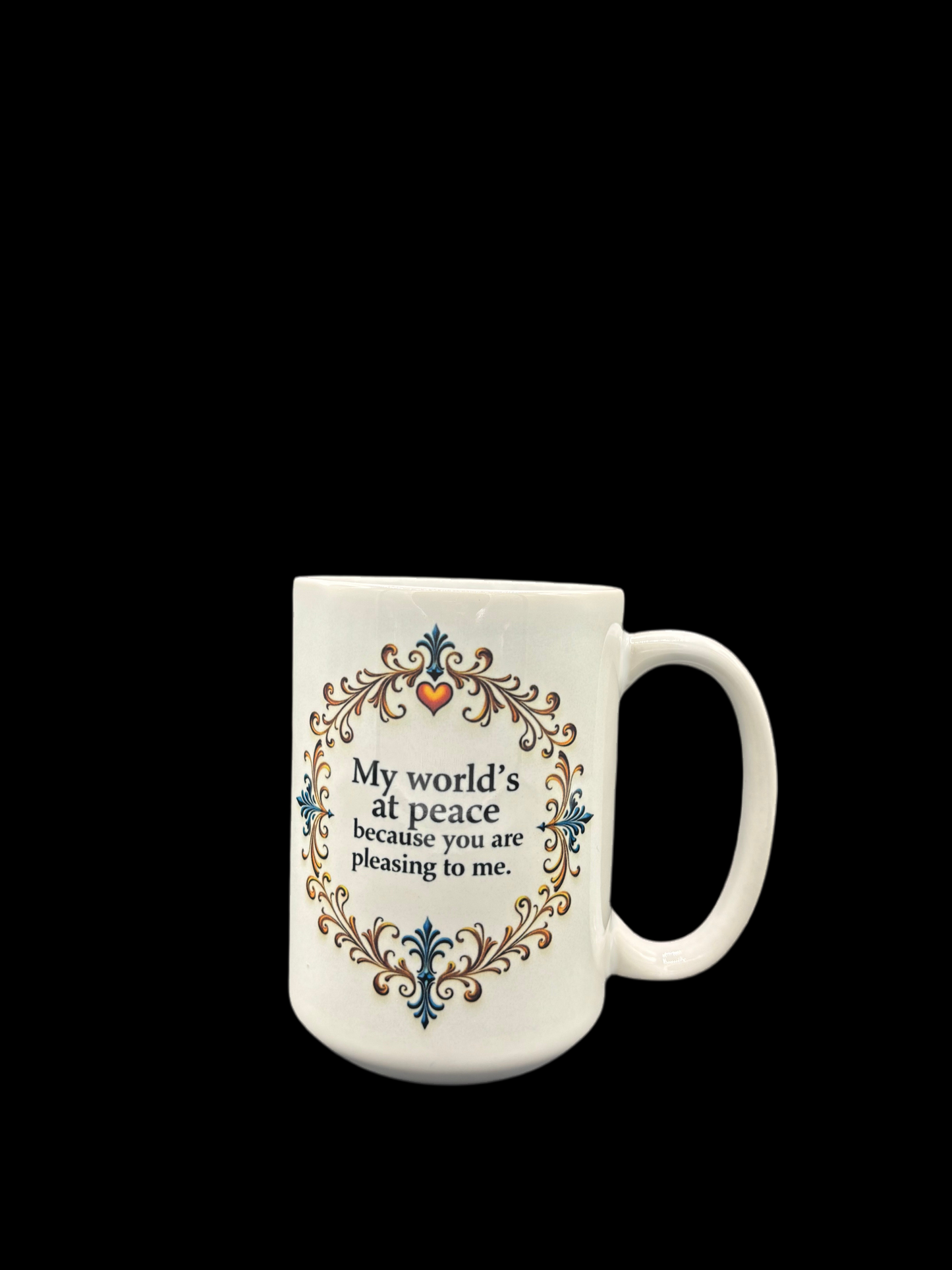 Tasse Chateau Marchetti® Timeless Affections 15oz | Un hommage sophistiqué aux liens éternels | Comprend un cadeau bonus exclusif gratuit