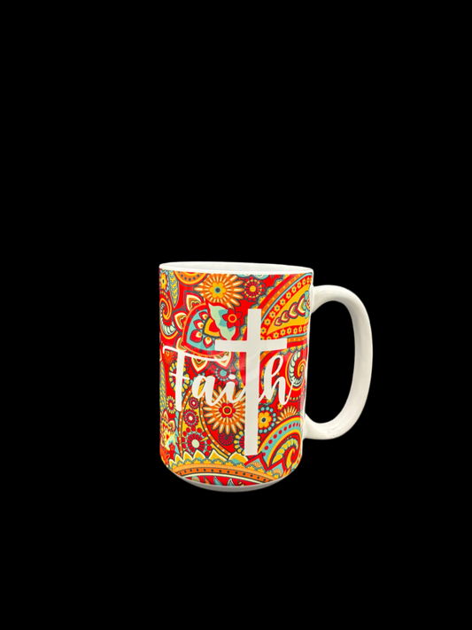 Chateau Marchetti® Faith & Grace 15oz Mug | A Signature Tribute to Legacy, Strength & Grace | Includes an Exclusive Bonus Gift