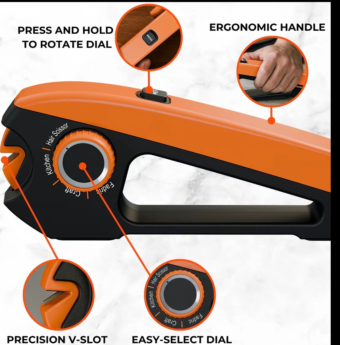 4-in-1 Scissor Sharpener