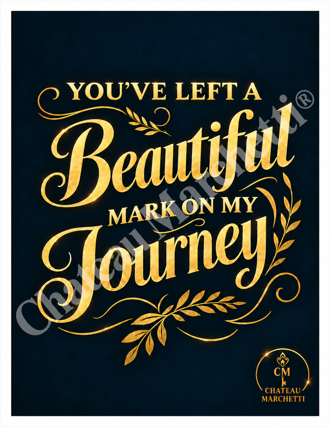 A Beautiful Mark | Inspirational Printable Quote Art | JPEG Download