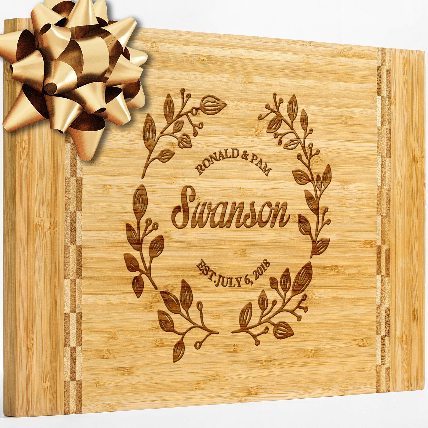 Personalized Walnut Cutting Board with Coasters, Mineral Oil and Gift Wrap Available - Customize Your Own Chopping Board Made in USA (Design 22, 3. Walnut 17"x11")