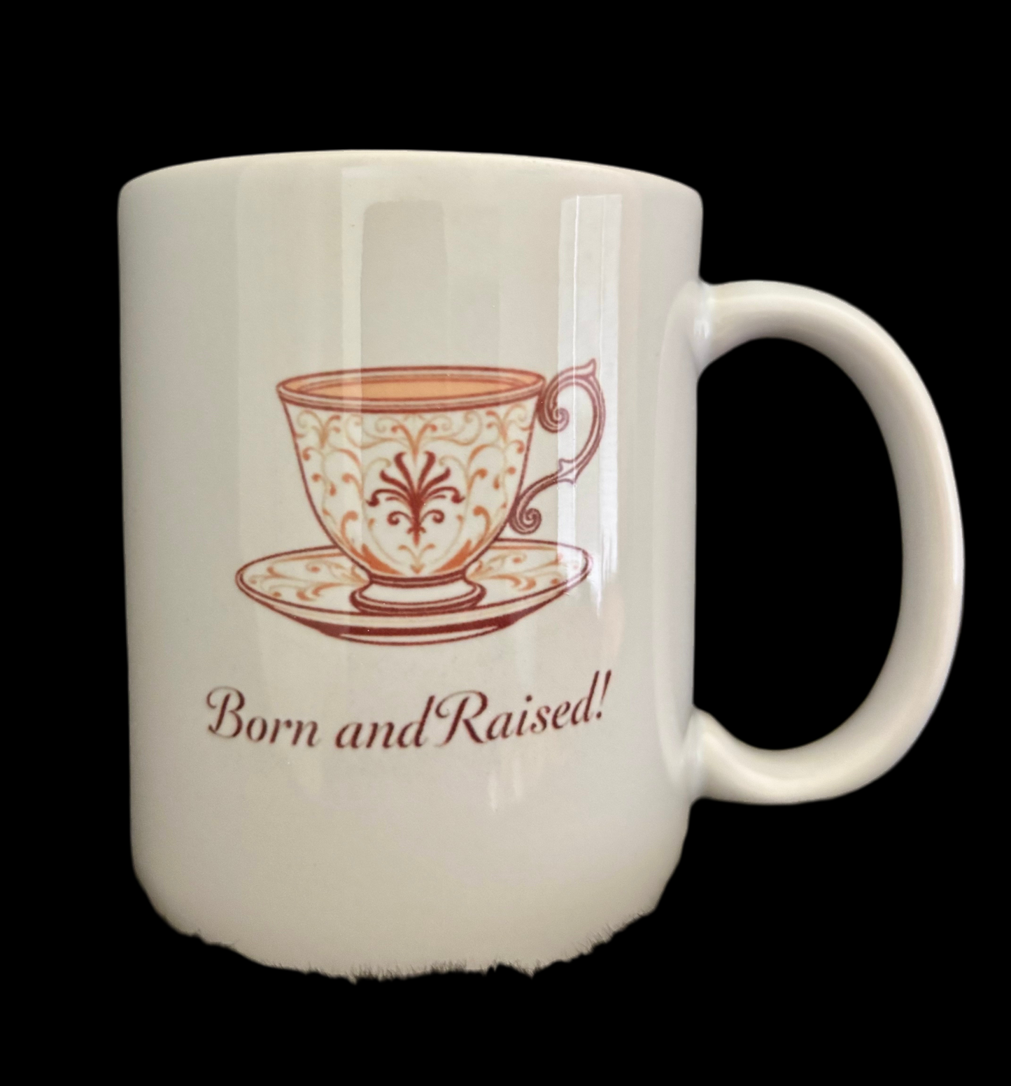 Tasse Chateau Marchetti® Born &amp; Raised 15oz | Honorer l'héritage, la force et l'héritage | Comprend un cadeau gratuit