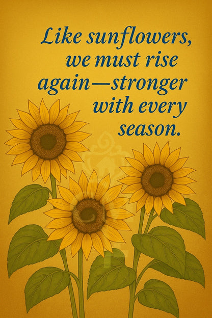 Digital Print – Stronger with Every Season | She Reigns by Shay | Wall Art & Inspirational Download | Powered by Chateau Marchetti