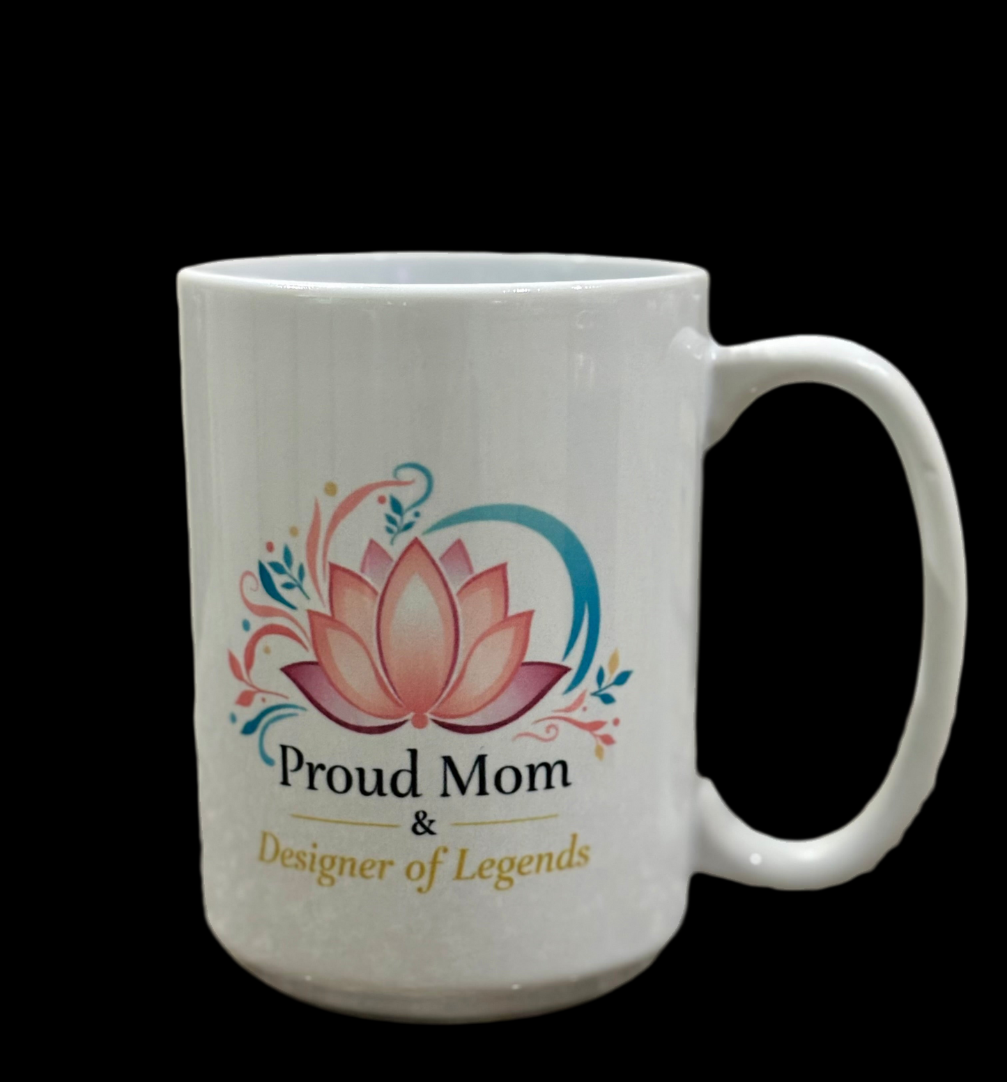 Chateau Marchetti® Proud Mom Series 15oz Ceramic Mug | Luxurious Tribute to Motherhood, Strength & Love | Includes Exclusive Bonus Gift