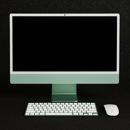 Apple iMac 24” – Green (2021) – Gently Used, Excellent Condition – 8GB RAM, 256GB SSD
