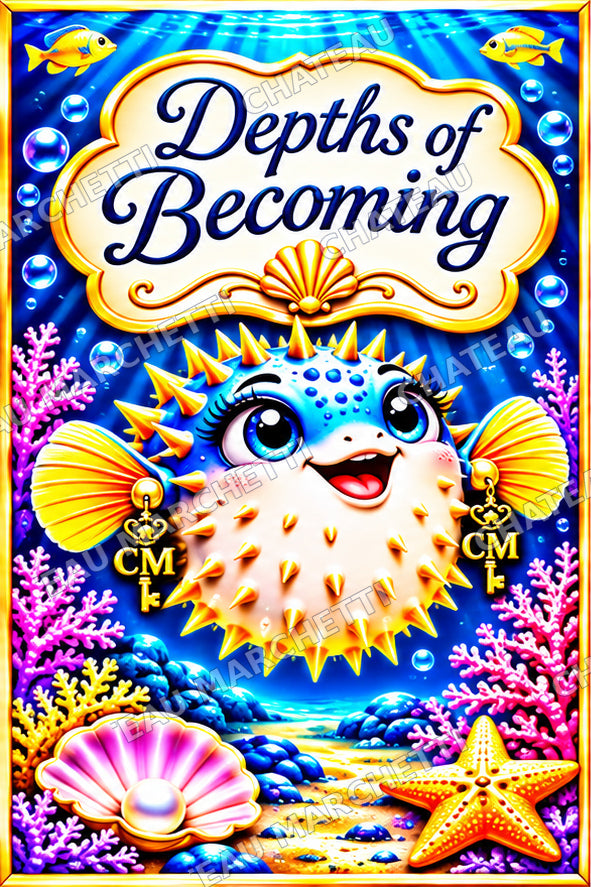 Depths of Becoming | Inspirational Affirmations & Printable Digital Designs