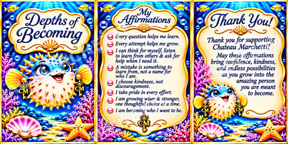 Depths of Becoming | Inspirational Affirmations & Printable Digital Designs