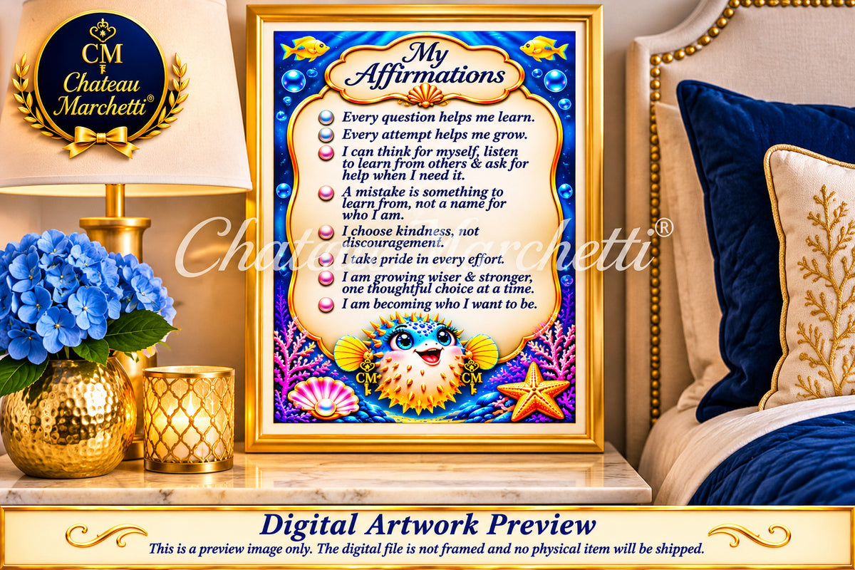 Depths of Becoming | Inspirational Affirmations & Printable Digital Designs