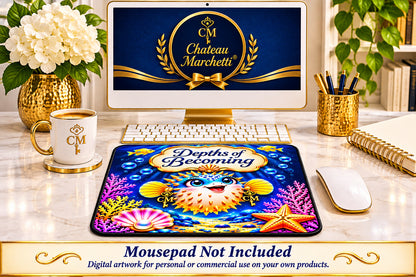 Depths of Becoming | Inspirational Affirmations & Printable Digital Designs
