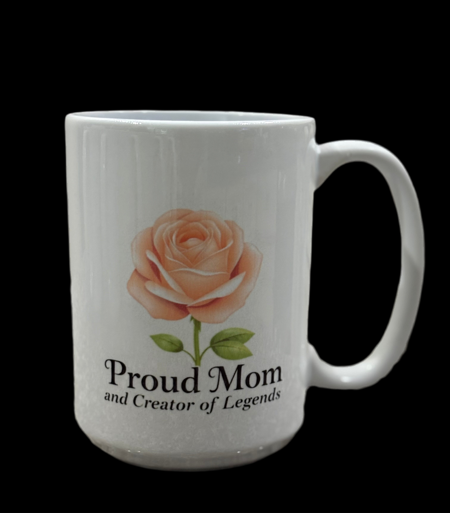 Chateau Marchetti® Proud Mom Series 15oz Ceramic Mug | Luxurious Tribute to Motherhood, Strength & Love | Includes Exclusive Bonus Gift