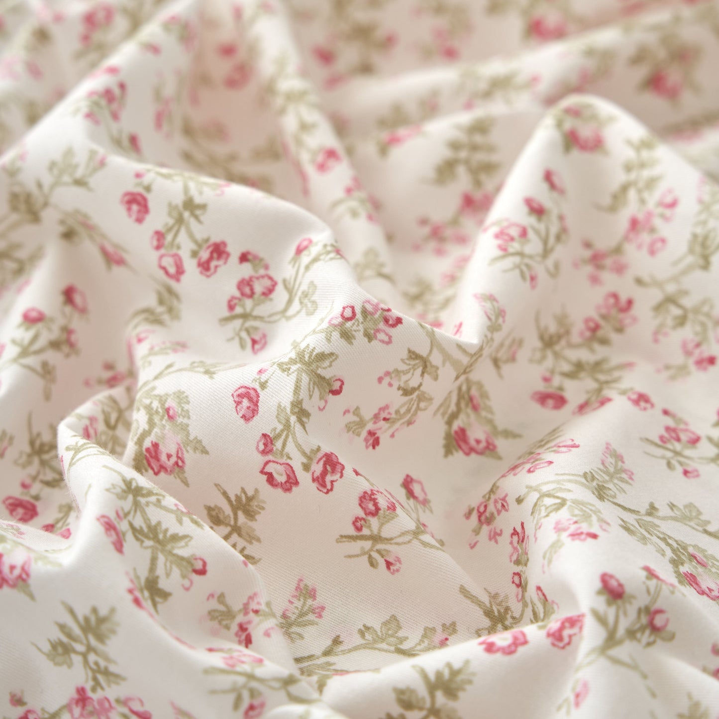 DaDa Bedding Romantic Coquette 100% Cotton Floral Sheet Set – Soft, Breathable, Deep Pocket, Wrinkle-Resistant