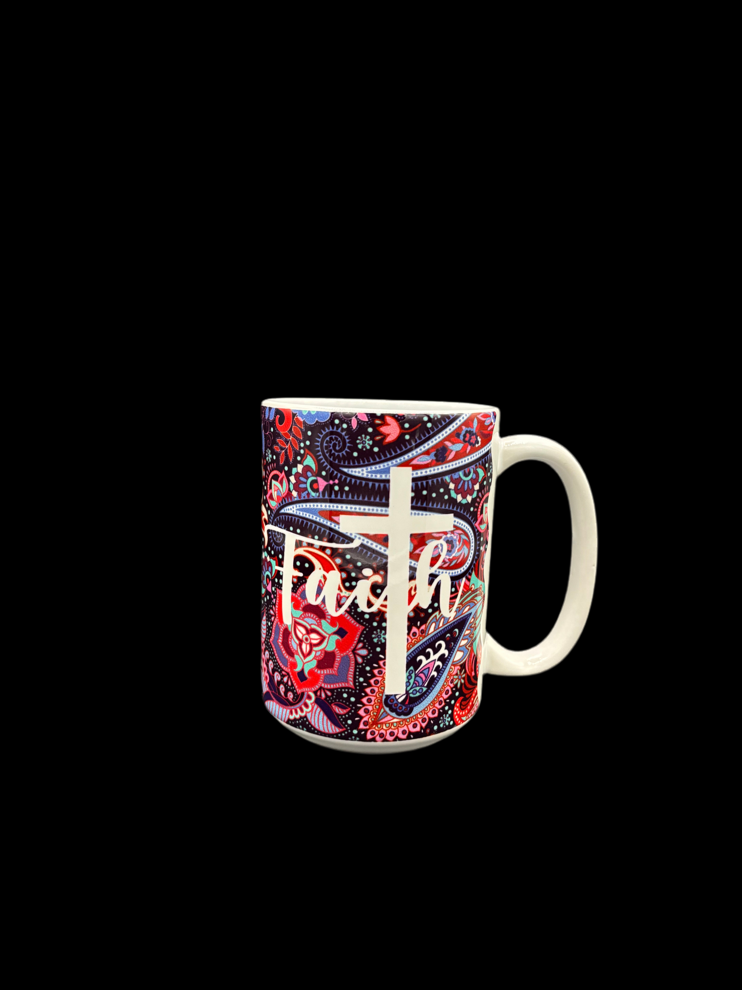 Tasse à café Signature Faith &amp; Grace de Chateau Marchetti® de 15 oz | Un hommage à l'héritage, à la force et à la grâce | Comprend un cadeau bonus exclusif gratuit