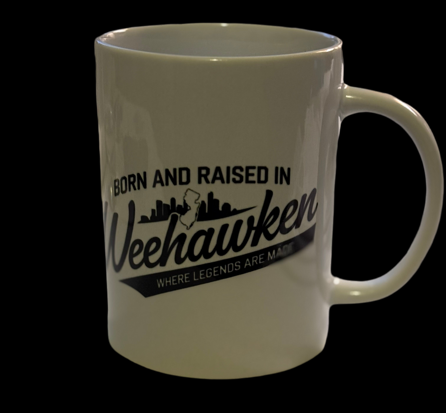 Chateau Marchetti® Weehawken Tribute 15oz Keramiktasse | Eine Feier der Gemeinschaft, Stärke und des Vermächtnisses | Enthält ein kostenloses Bonusgeschenk