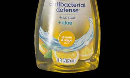 2-Pack Antibacterial Hand Soap with Aloe – 11oz Bottles (Curated Scents)