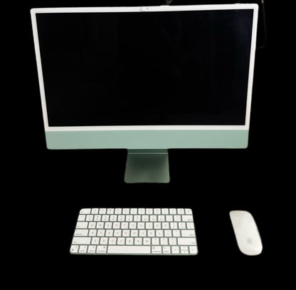 Apple iMac 24” – Green (2021) – Gently Used, Excellent Condition – 8GB RAM, 256GB SSD