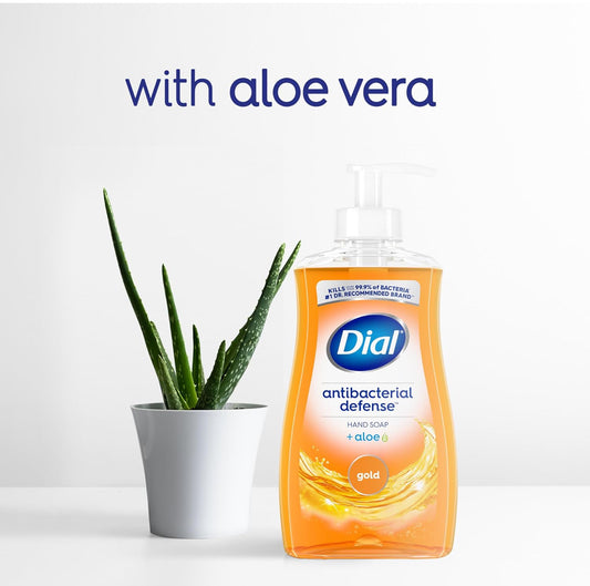 2-Pack Dial Antibacterial Hand Soap with Aloe – 11oz Bottles (Curated Scents)