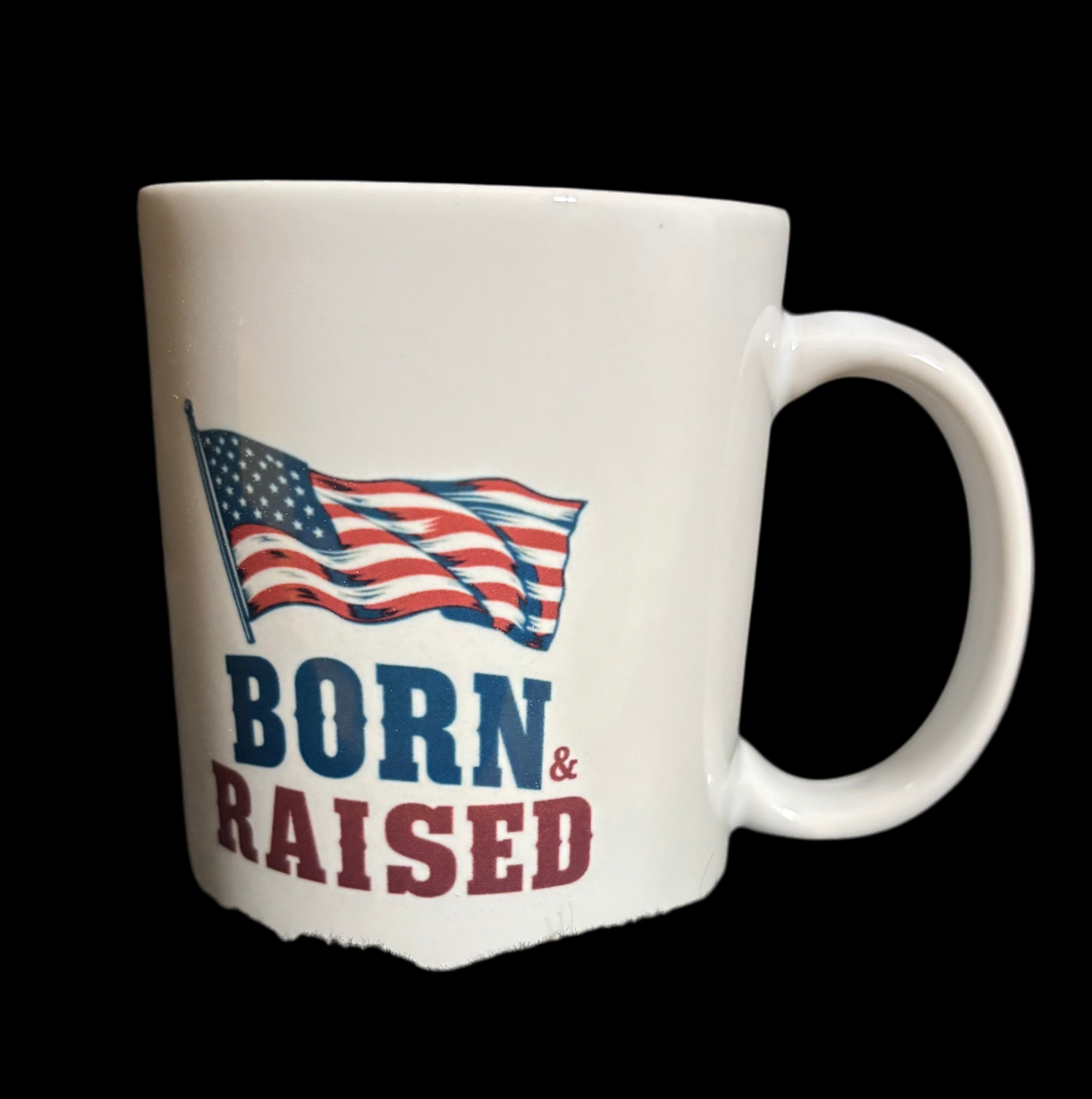 Tasse Chateau Marchetti® Born &amp; Raised 11oz | Honorer l'héritage, la force et l'héritage | Comprend un cadeau gratuit