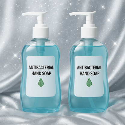 2-Pack Antibacterial Hand Soap with Aloe – 11oz Bottles (Curated Scents)