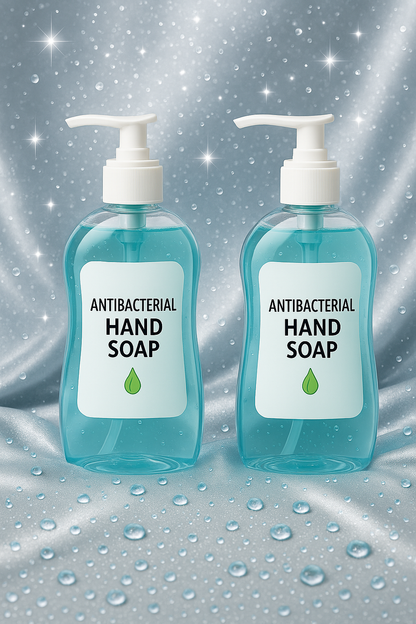 2-Pack Antibacterial Hand Soap with Aloe – 11oz Bottles (Curated Scents)