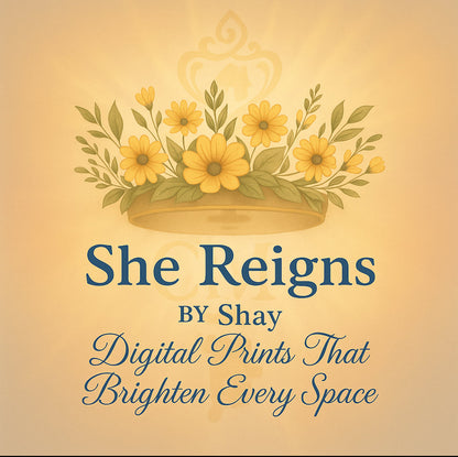 Stronger with Every Season Inspirational Printable Art | She Reigns by Shay
