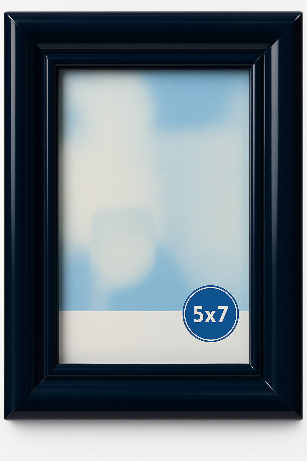 Epoxy Blue 5x7 Picture Frame (For Less Than You Guess)