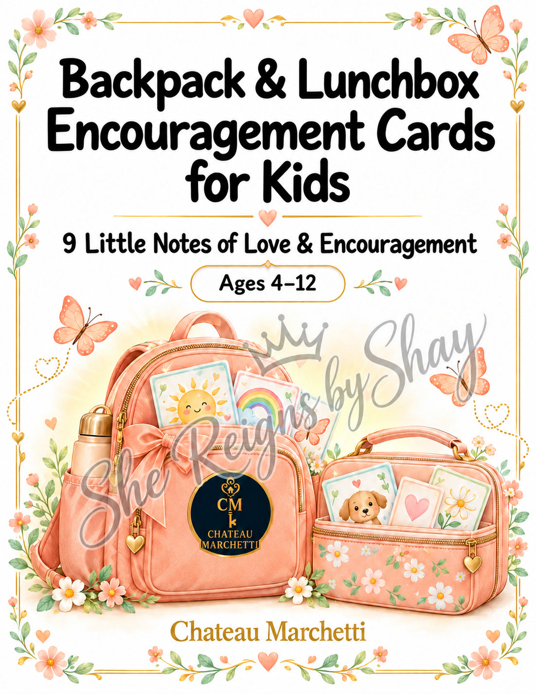Soccer Backpack & Lunchbox Encouragement Cards for Kids | 9 Printable Notes | Choose Your Color