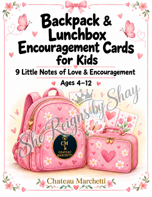 Soccer Backpack & Lunchbox Encouragement Cards for Kids | 9 Printable Notes | Choose Your Color