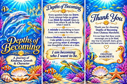 Depths of Becoming | Inspirational Affirmations & Printable Digital Designs