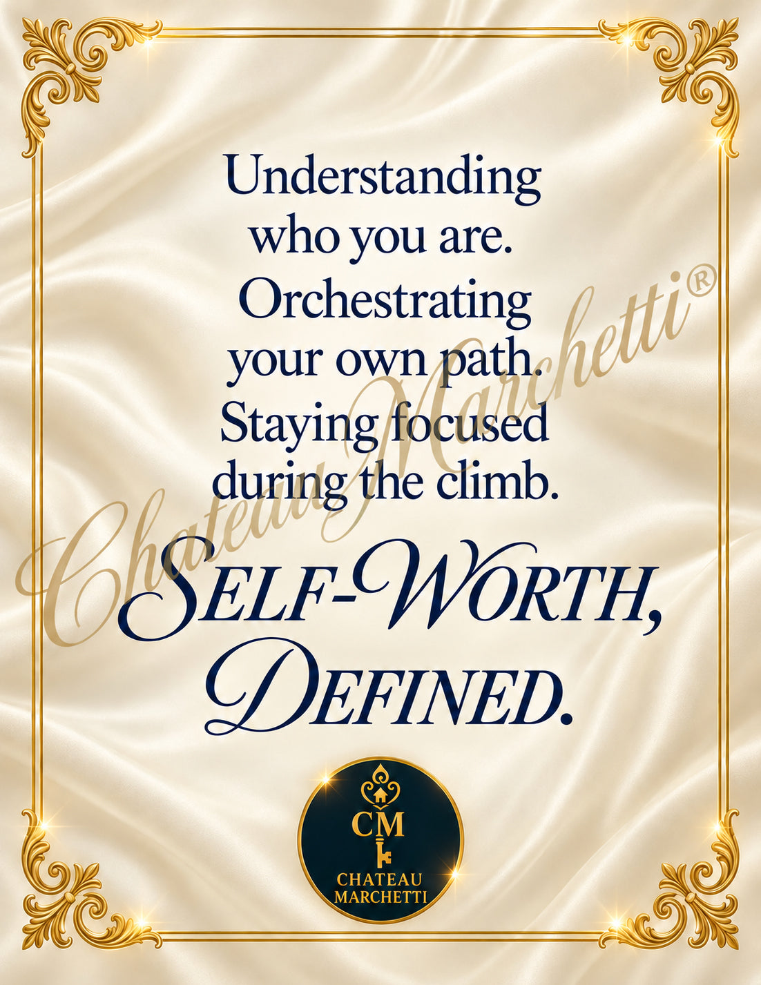 Self-Worth, Defined | Inspirational Printable Art | JPEG Download
