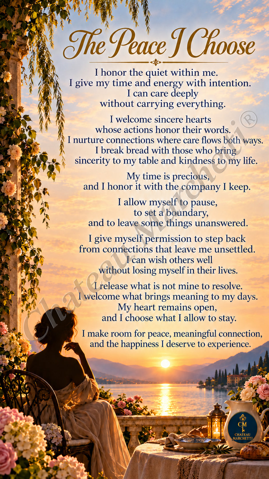 The Peace I Choose