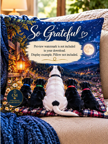So Grateful | Printable Gratitude Art | JPEG Download