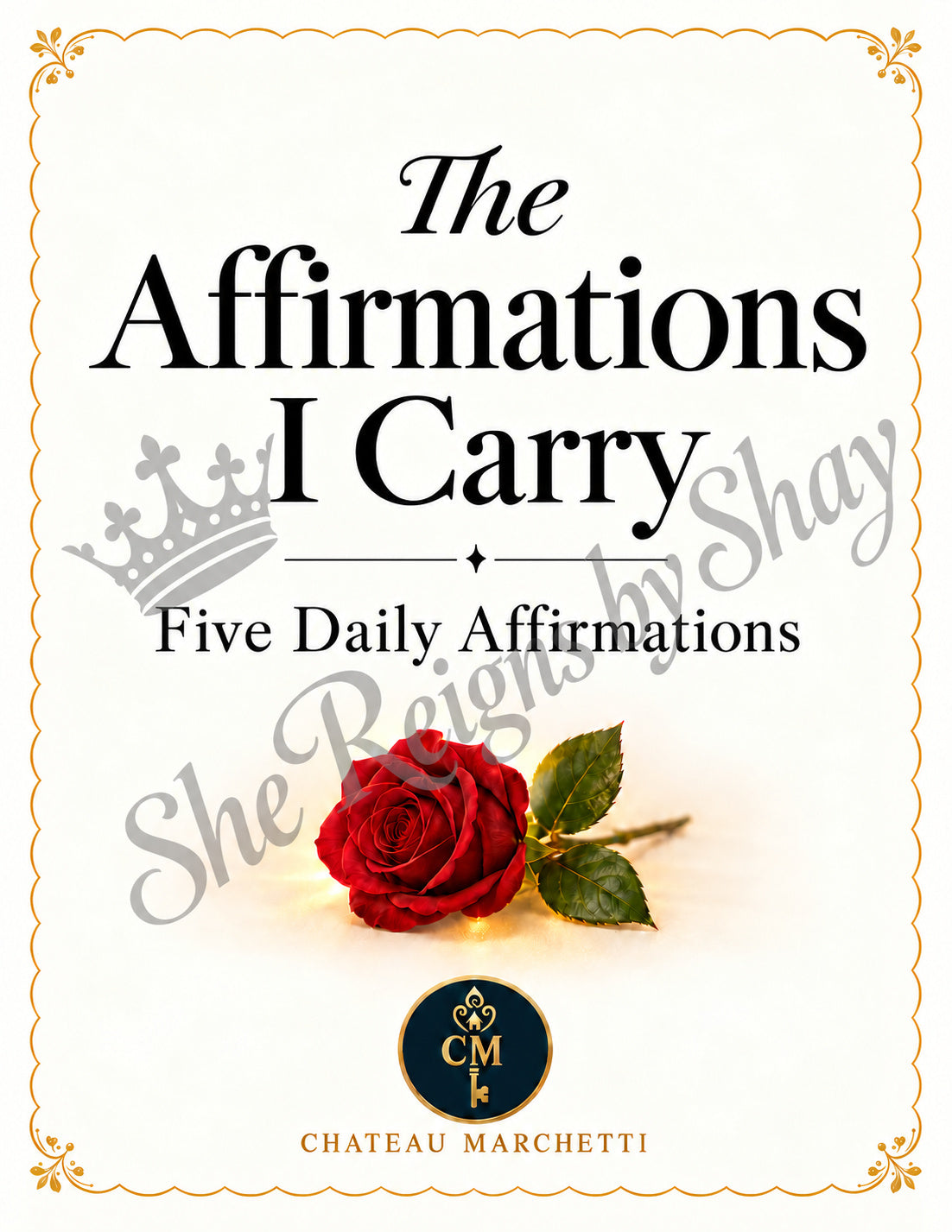 The Affirmations I Carry — Digital Affirmation Book