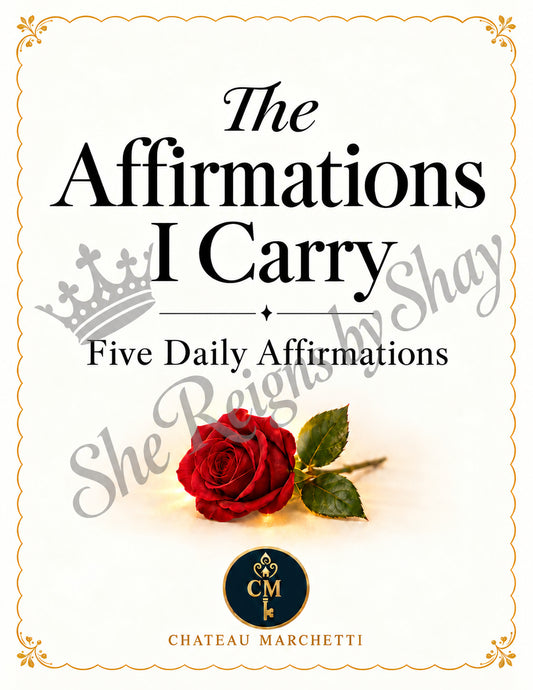 The Affirmations I Carry — Digital Affirmation Book