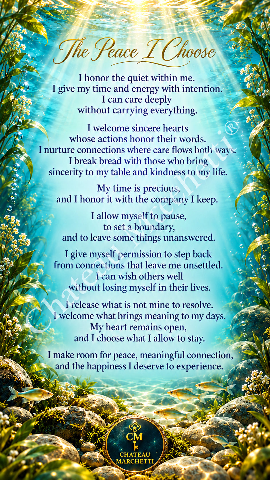 The Peace I Choose